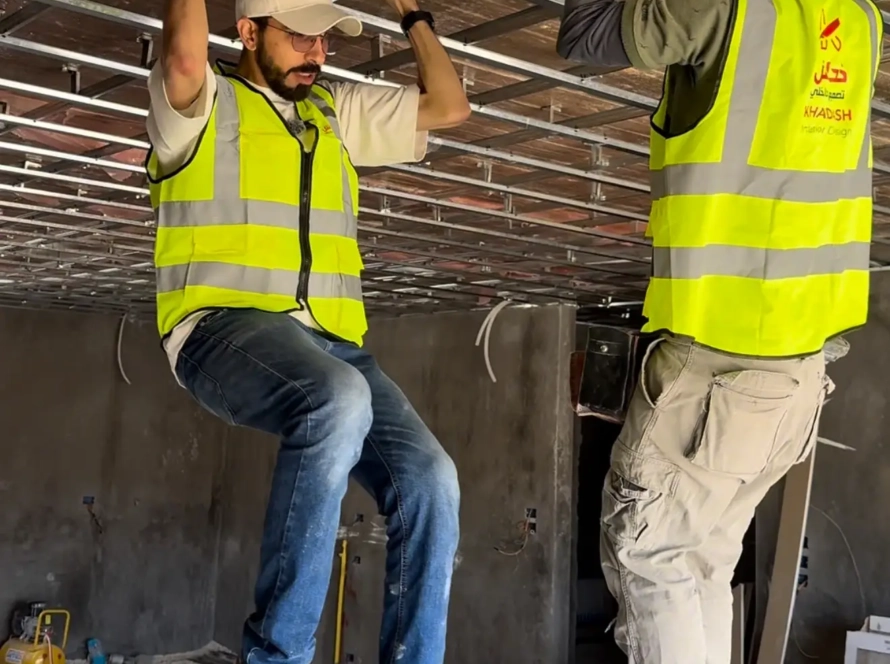 طريقة ومعلومات تثبيت سقف الجبصين المستعار