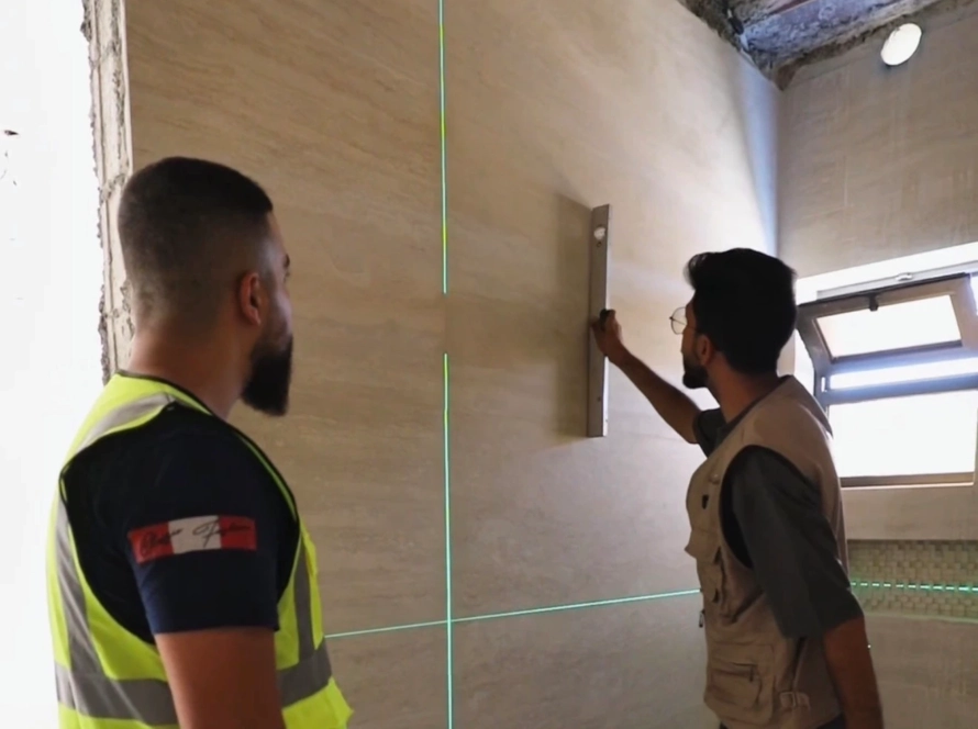 شرح عن كيفية استعمال نموذج استلام البلاط